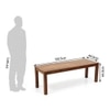 Arabia Bench Teak Finish
