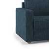 Apollo 2 Fabric Seater Sofa in Indigo Blue Colour