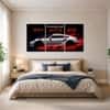 The Castle Decor Porsche GT3 RS Racing Car Wall Art Set of 3 16x24 Inch