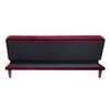 Palermo 3 Seater Sofa Cum Bed In Maroon Colour