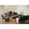 Scandinavian Nazo Dining Chair Brown Cocoa Finish