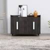 Hexa Red Multipurpose Storage Cabinet With 3 Drawer 2 Door in Flower Wenge Colour