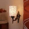 Devansh Metal Electric Wall Light in Antique Gold Colour with Multi Shade Count of 1 Light