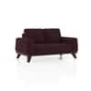 Granada Premium 2 Seater Fabric Sofa in Deep Plum Velvet Colour