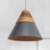 Maverick Hanging Lamp Matt Grey