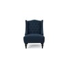 Denny Fabric Accent Chair in Blue Colour