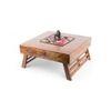 Bradford Sheesham Wood Coffee Table In Teak Finish