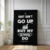 The Castle Decor Funny Trading Quote Wall Art Framed Painting 20x30 Inch