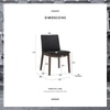 Scandinavian Haven Dining Chair Cocoa Finish