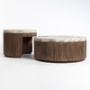 Sevyn Solid Wood Coffee Table In Dark Walnut Finish
