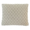 Crest Linen Cotton Cushion Cover 16X16  Inches