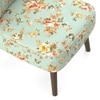 Grace Lounge Chair in Floral Colour