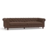 Winchester Essential 4 Seater Fabric Sofa in Daschund Brown Colour
