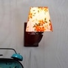 Devansh Solid Wood Electric Wall Light in Multi Colour with Multi Shade Count of 1 Light