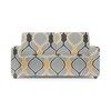 2 Seater Greyish Diamond Sofa Cover