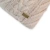 Kennedy Linen Cotton Knitted Decorative Cushion Cover 16 x 16 Inches