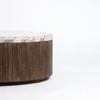 Sevyn Solid Wood Coffee Table In Dark Walnut Finish