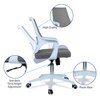 Xeanea Mid Back Ergonomic Chair in Grey Colour