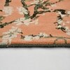 Multicolor Floral Machine Made Polyester 6 X 9 Feet Carpet