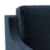 Abbey 1 Seater Fabric Sofa In Cobalt Colour