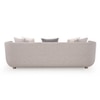 Astoria 3 Seater Fabric Sofa in Sea Salt Grey Colour
