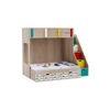 Pattern Dreams Bunk Bed with Storage in Oak Colour BKBB020