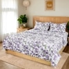 Himalayan Poppies 1 Single Duvet Cover with Purple colour