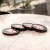 Ireka Homes Sakura Coaster Set – Acacia Wood