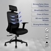 Eterna High Back Ergonomic Study Chair in Black Colour