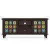 Azul Solid Wood TV Unit in Brushed Walnut Finish