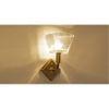 Carbon Loft Brass Luxur Cut Glass Wall Light