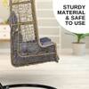 Premium Diesel Single Seater Spyder Honey Swing Chair Grey