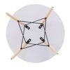 Ormond Round Solid Wood Coffee Table In White Finish