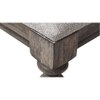 Asher  Mango Wood Bench In Grey Finish