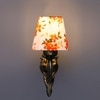 Devansh Metal Electric Wall Light in Antique Gold Colour with Multi Shade Count of 1 Light