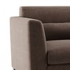 Lewis 1 Seater Fabric Sofa in Daschund Brown Colour