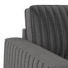 Apollo Neo 1 Seater Fabric Sofa In Steel Colour