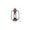 Harper Copper Metal Wall Mounted Lantern Lamp