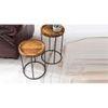 Shadow Solid Wood Nested Tables - Set of 2