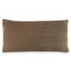 Cairo Toasted Coconut Cotton Knitted Decorative Cushion Cover 12 x 20 Inches