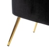 Beato Fabric Accent Chair in Black Colour