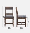 Uri Six Seater Dining Table with Six Chairs & With Porcelain Top