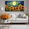 The Castle Decor Abstract Art Wall Painting Wooden Framed 27x48 Inch (Style 7)