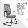 Kepler Brooks Marvel Visitor Chair in Grey Colour