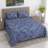 Threads Silky touch cotton single bed flat Bedsheet 225x150 cms