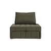 Scandinavian Monte Sofa Bed in Leaf Green Finish Pet Friendly