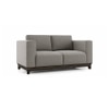 Taarkashi 2 Seater Fabric Sofa in Gainsboro Grey Colour
