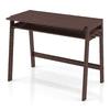 James Solid Wood Study Table in Dark Walnut Finish