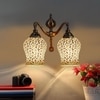 Devansh Metal Electric Wall Light in Multi Colour with Multi Shade Count of 2 Lights