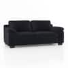 Esquel Premium 3 Seater Fabric Sofa in Deep blue velvet Colour